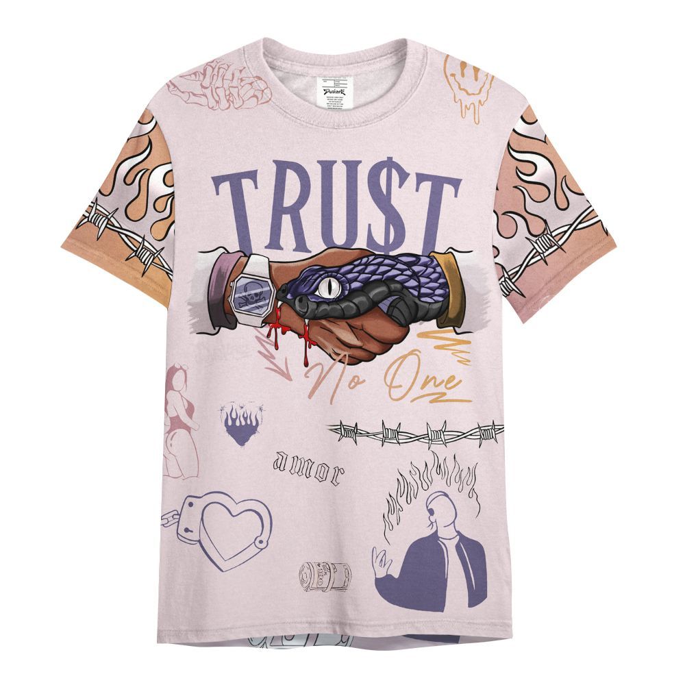 Shirt To Match Book Sunrise 1s - Snake Trust No One All Over Print