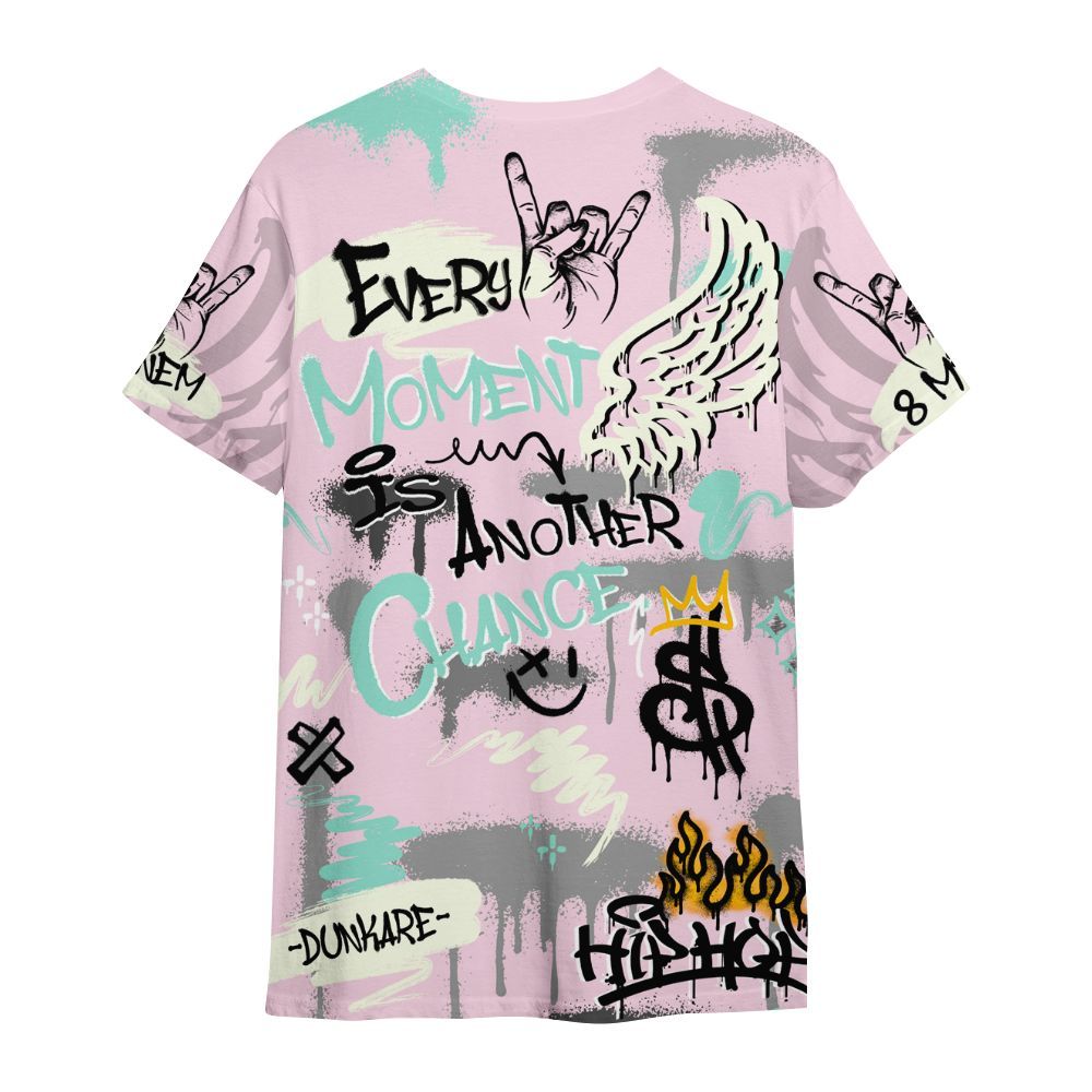 Shirt To Match Retro Easter 5s - 8Mile Movie Graffiti All Over Print