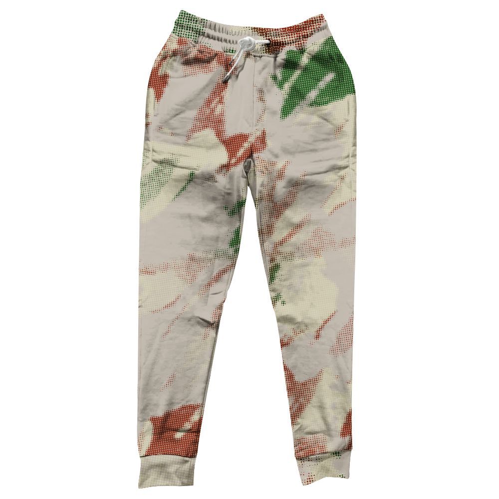 Sweatpant To Match El Grito 5s - Abstract Halftone Graphic All Over Print