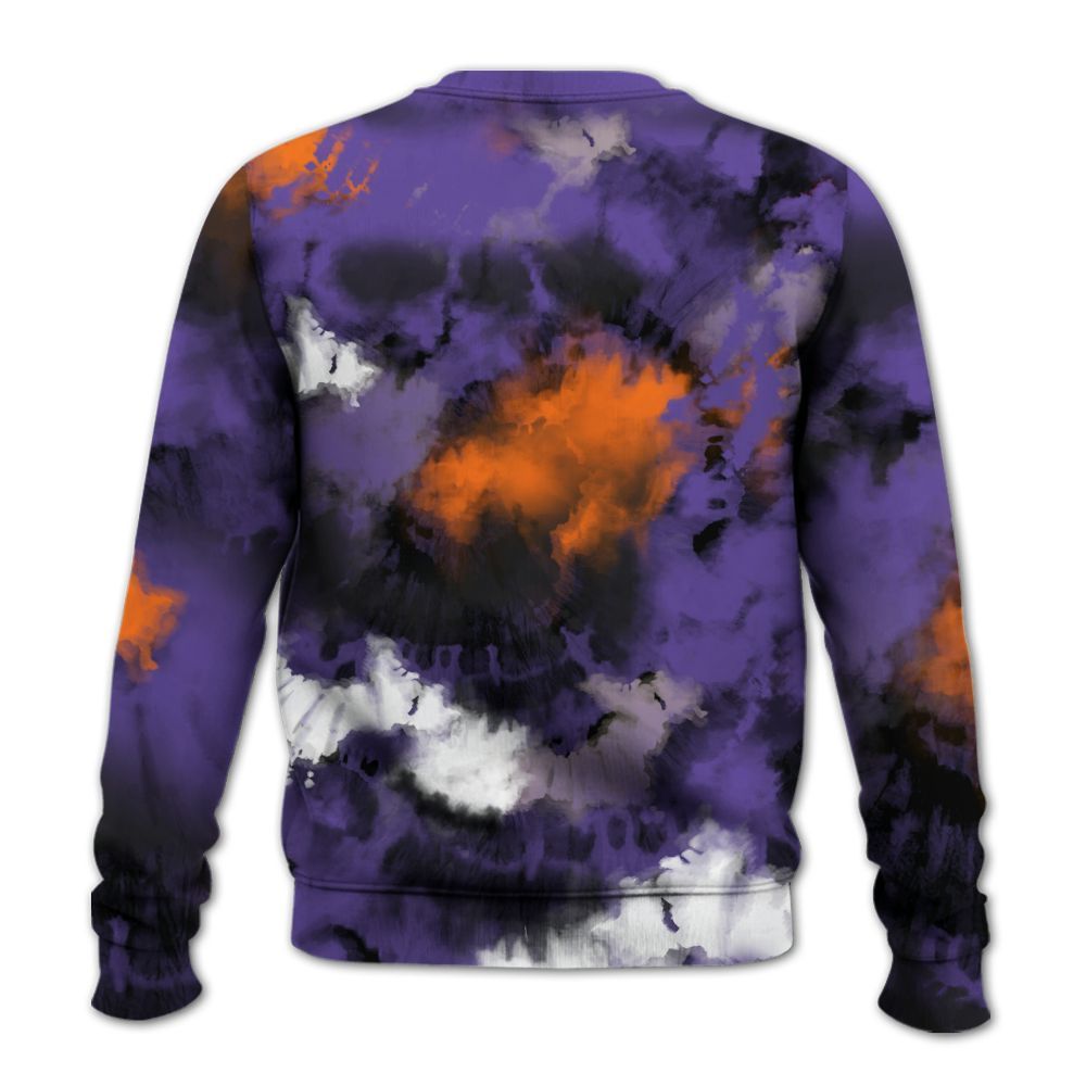 Sweatshirt To Match Air Max Waffle SP Voltage Purple - SNEAKER Girl Money Drip Tie Dye All Over Print