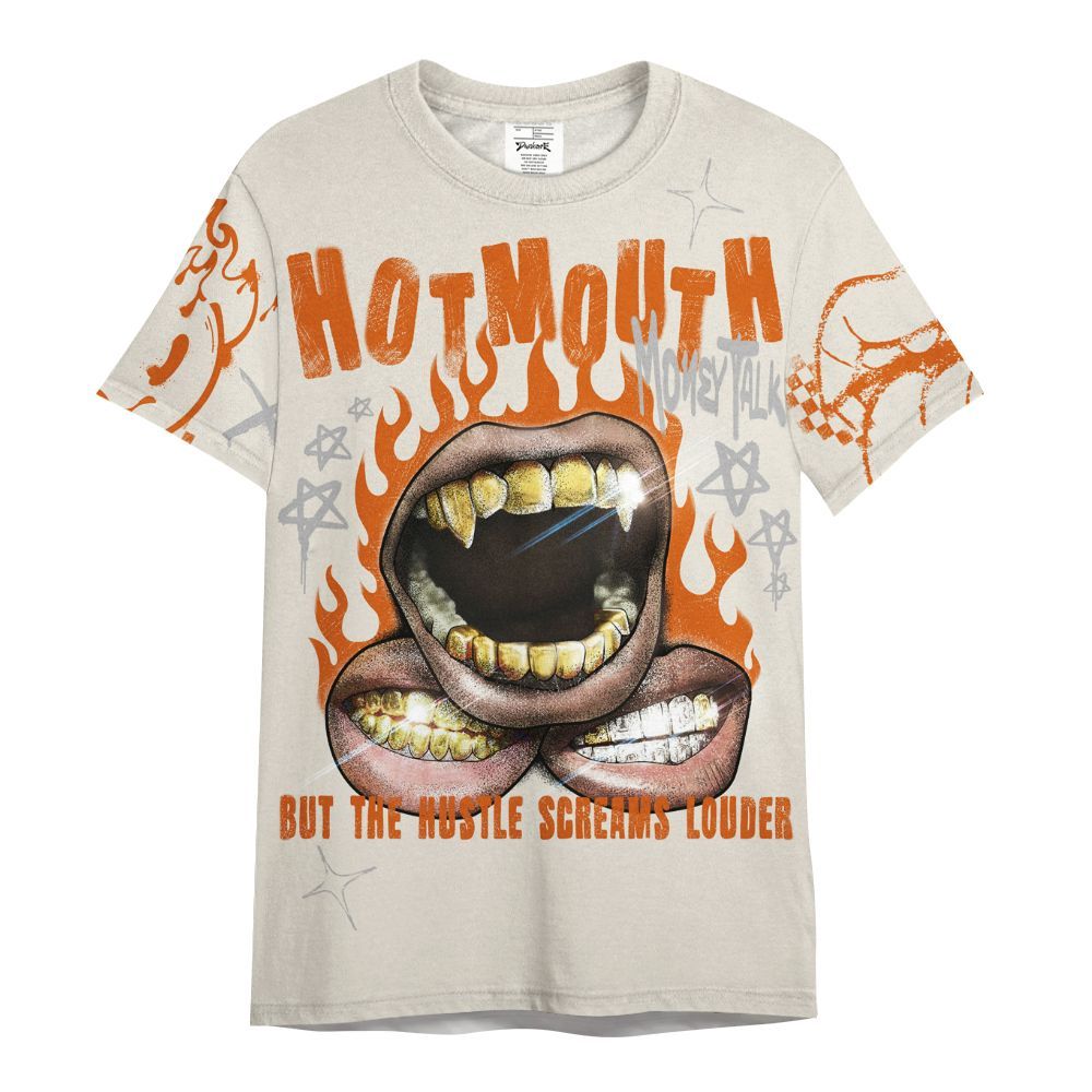 Shirt To Match SE Craft 5s - Mouth Burning Street Style All Over Print