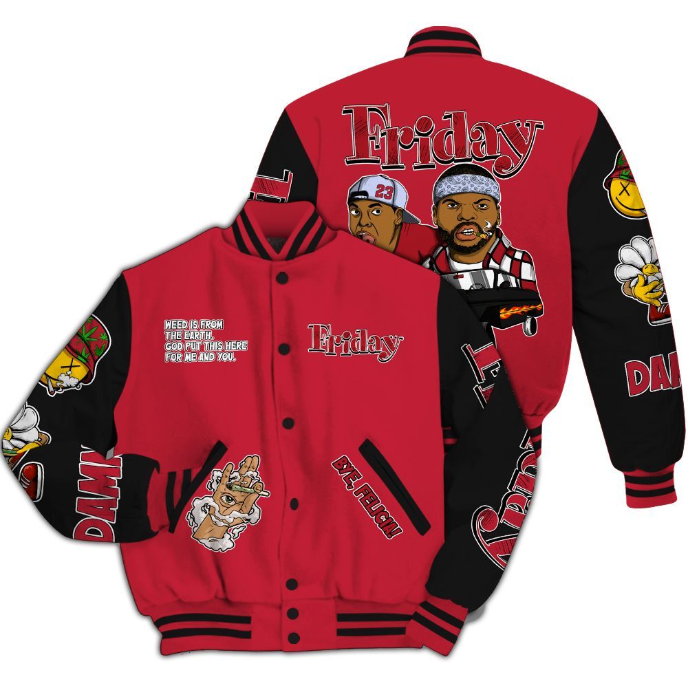 Varsity Jacket To Match Toro Bravo 6s - Friday Sneaker Stress Style All Over Print