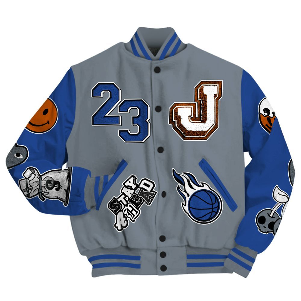 Varsity Jacket To Match RS-X GS League - Hustles Money Number 23 All Over Print