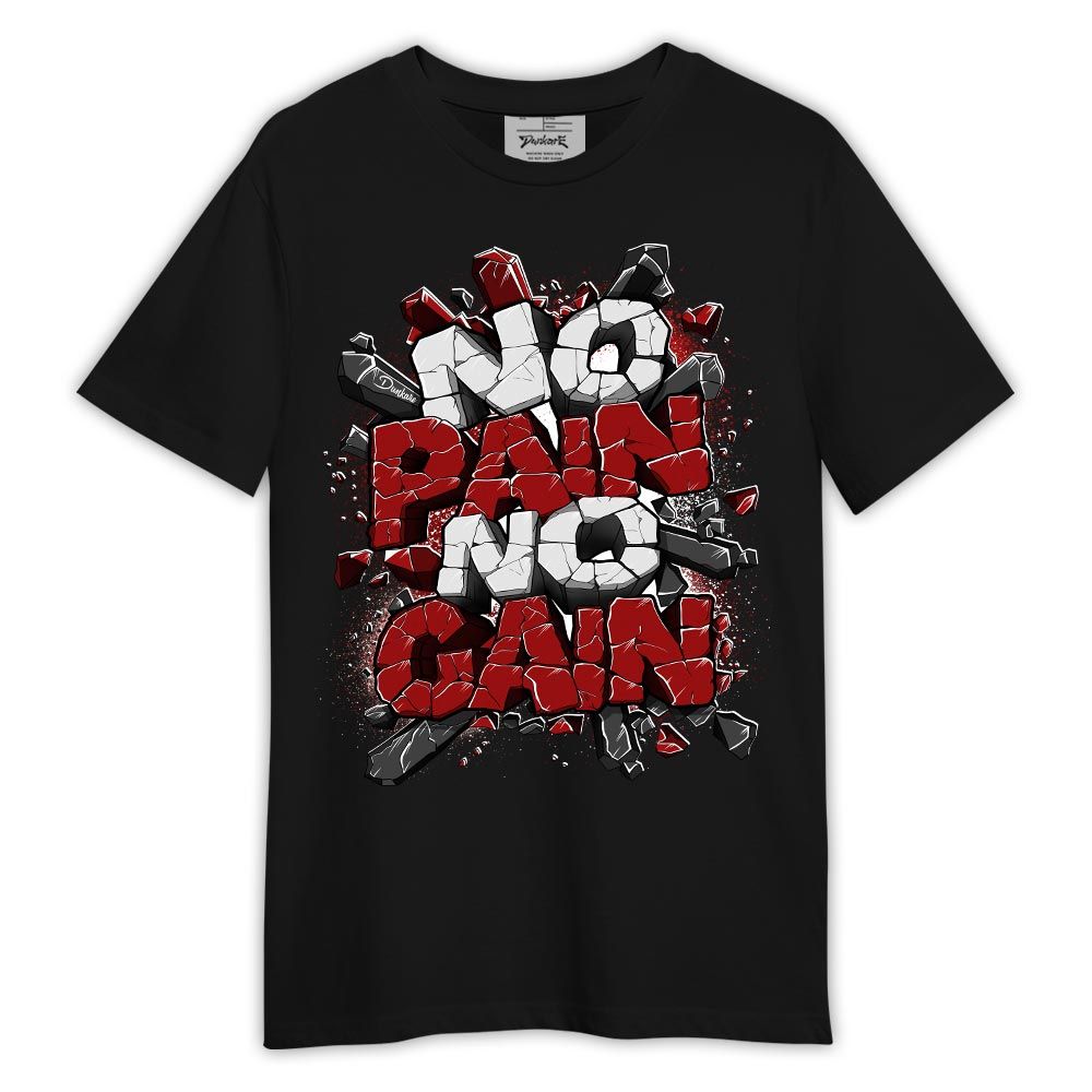 Shirt To Match Red Taxi 12s - No Pain Stone Red Taxi 12s Shirt Outfit