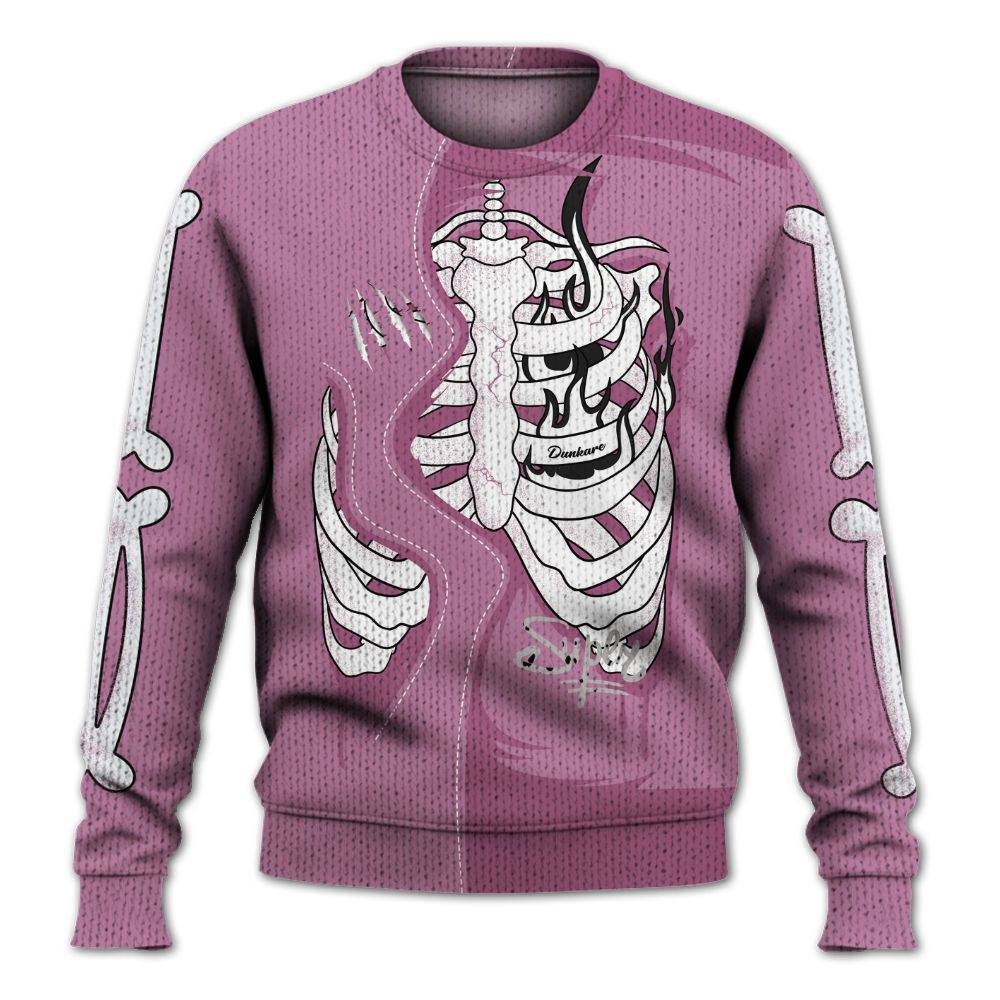 Knitted Sweater To Match Neutral Grey Black White Orchid 4s - It's The Kick For Me