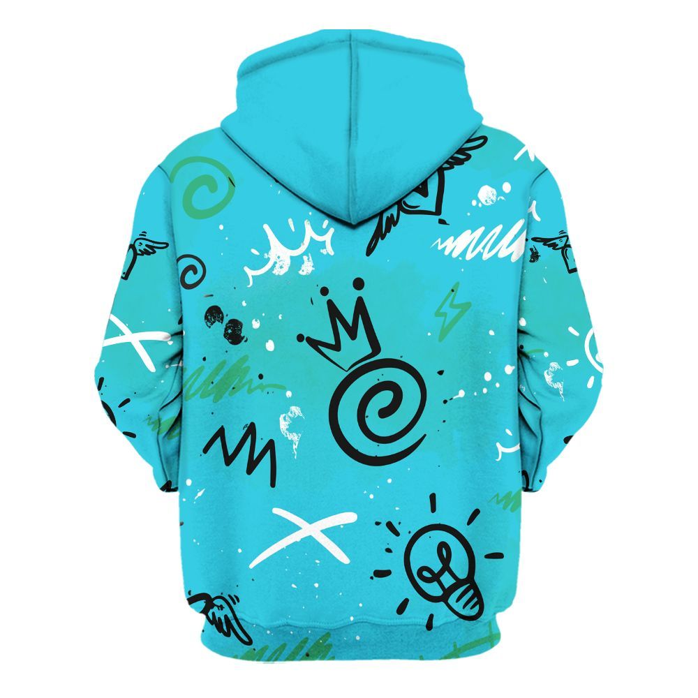 Hoodie To Match Dunk Chunky Dunky - Drip Been Di2ferent All Over Print