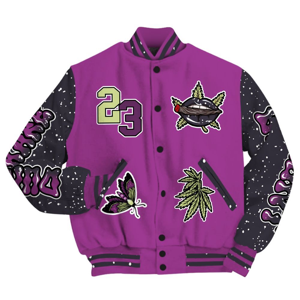 Varsity Jacket To Match Ja 2 Staregazer - Bluntz Unique All Over Print
