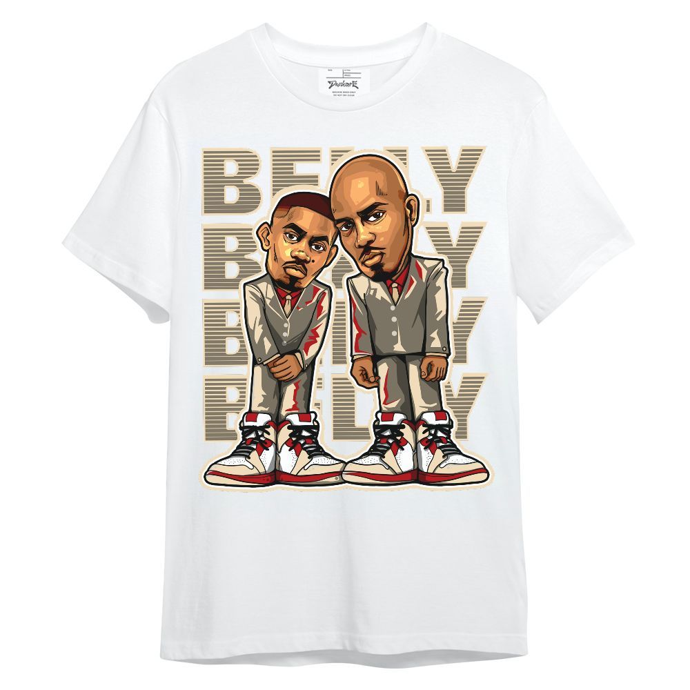 Shirt To Match Dunk Low Strawberry Waffle - Belly Sneakers Graphic Unisex Shirt