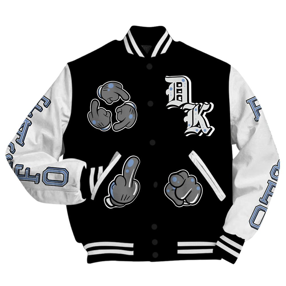 Varsity Jacket To Match Mid Space Jam 1s - F Around Find Out Graphic All Over Print