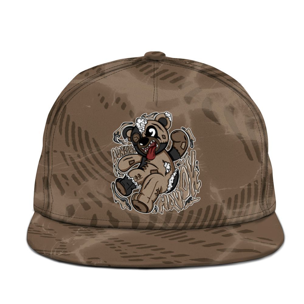 Snapback To Match Dark Mocha Jack - Havok Bear Graphic