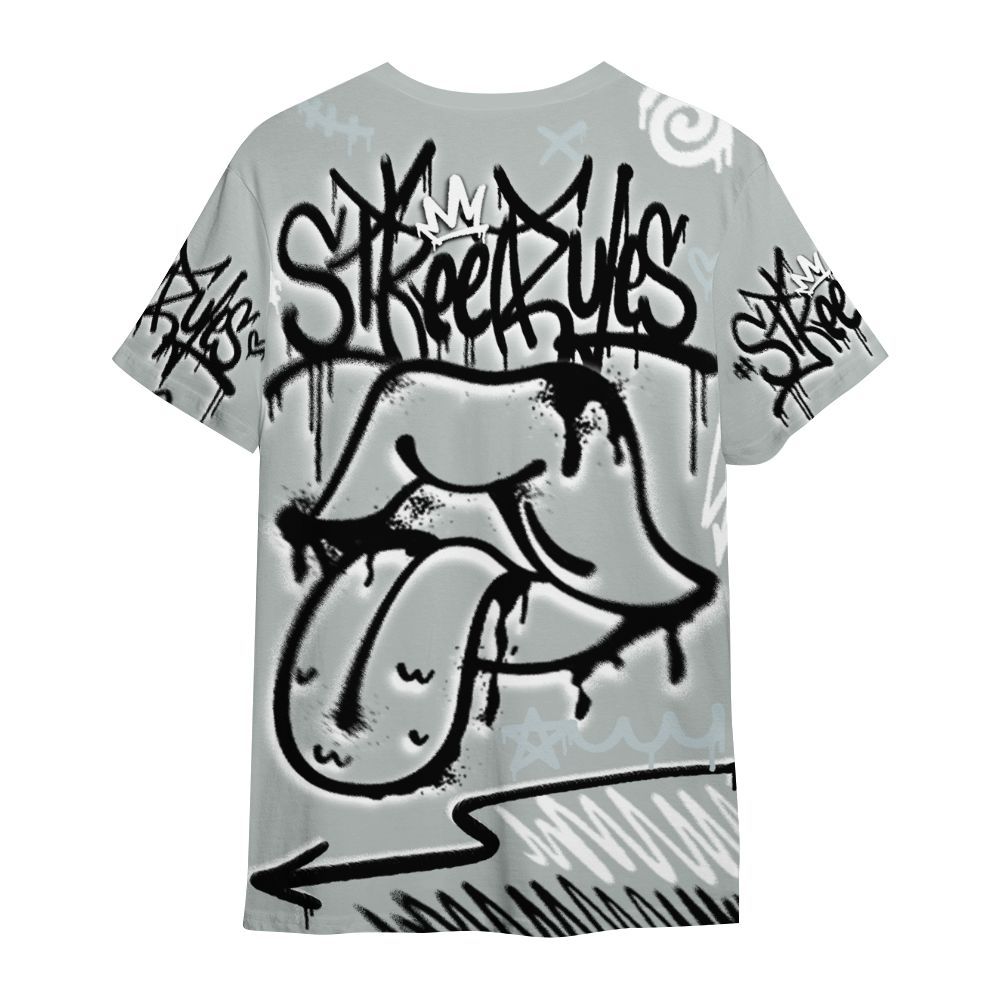 Shirt To Match Black Wolf Grey 12s - Break Rules Streetwear All Over Print