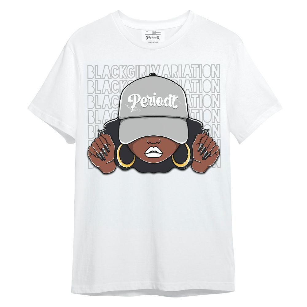 Shirt To Match Low 85 Metallic Black 1s - Black Girl Variation Unisex Shirt