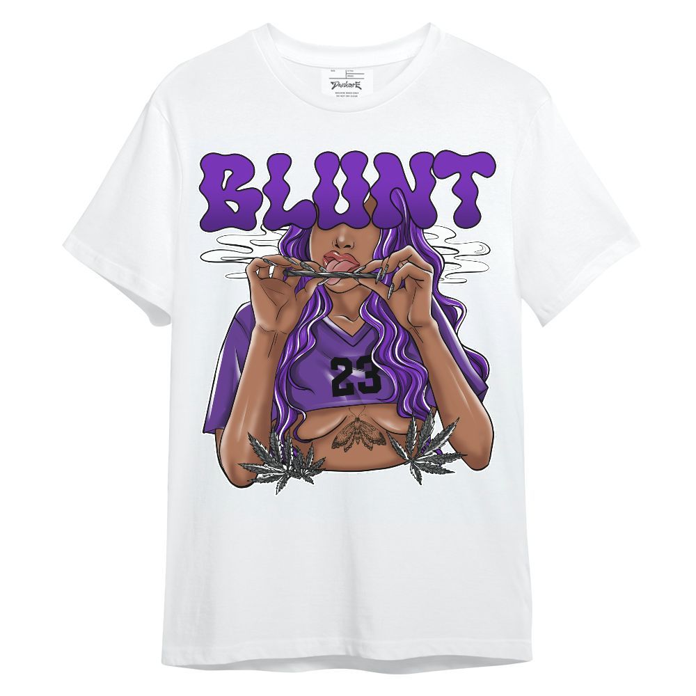 Shirt To Match Retro Dark Iris 3s - Bluntz Unique Unisex Shirt