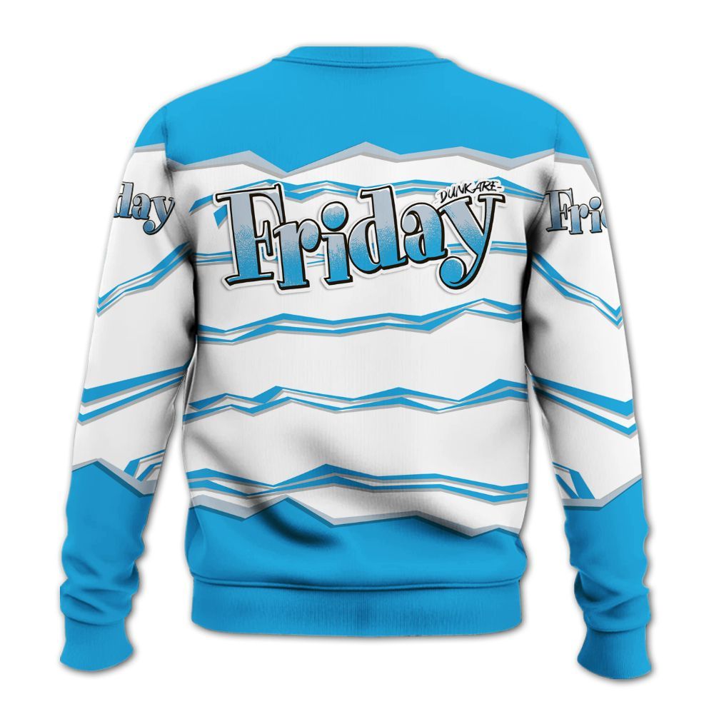 Sweatshirt To Match University Blue Low 2026 11s - Friday Movie 90s TV All Over Print