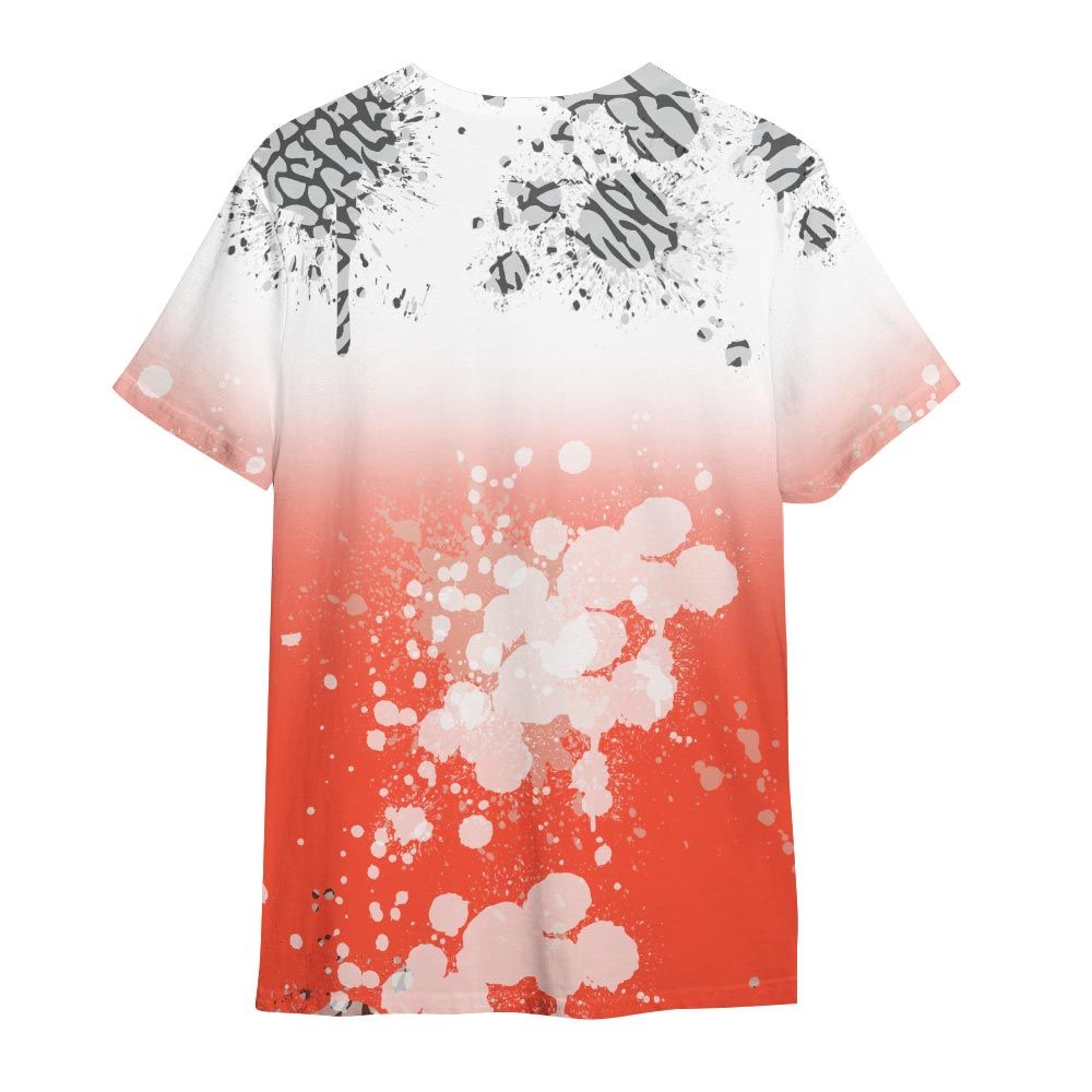 Shirt To Match Shirt Streetwear God Blessed Ink Drip, 3 Cosmic Clay T-- To Match Sneaker Georgia Peach 3s Graphic Tee NCT