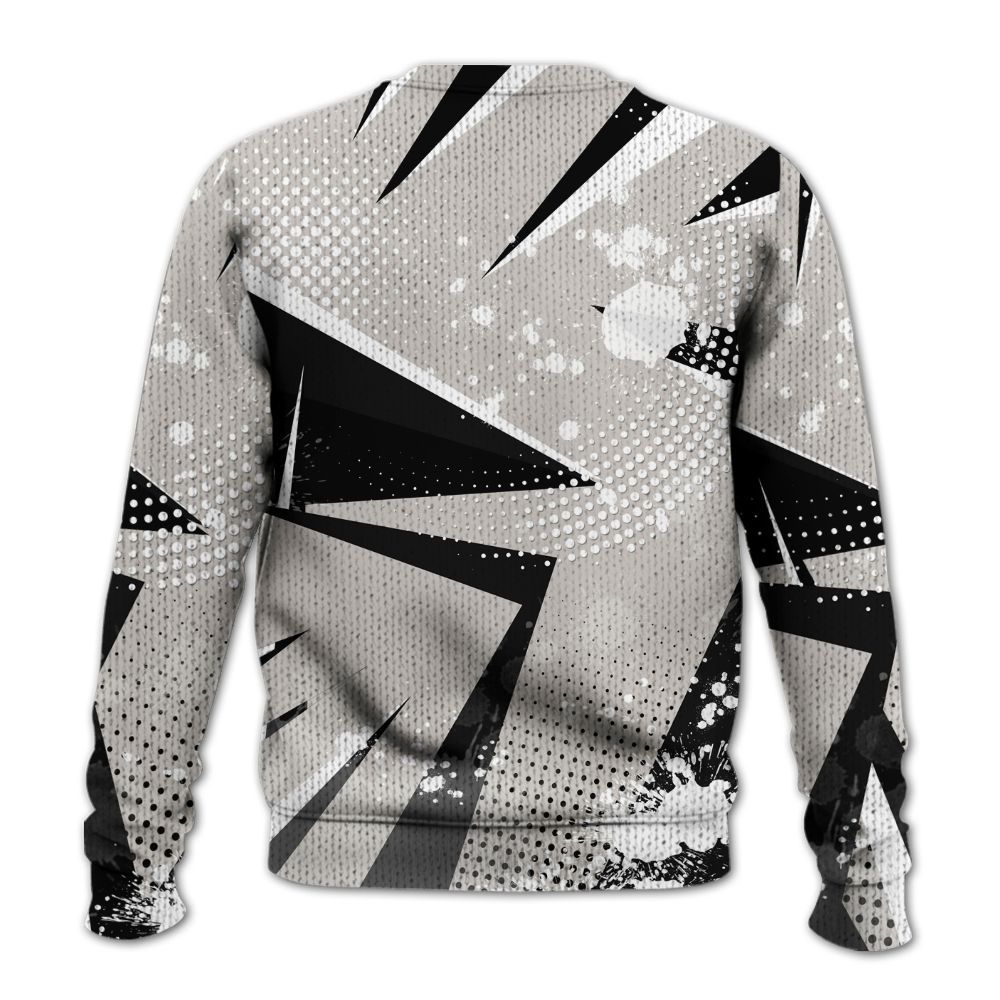 Sweater To Match The Classic 40s - Poly Trust No One Dripping Graphic