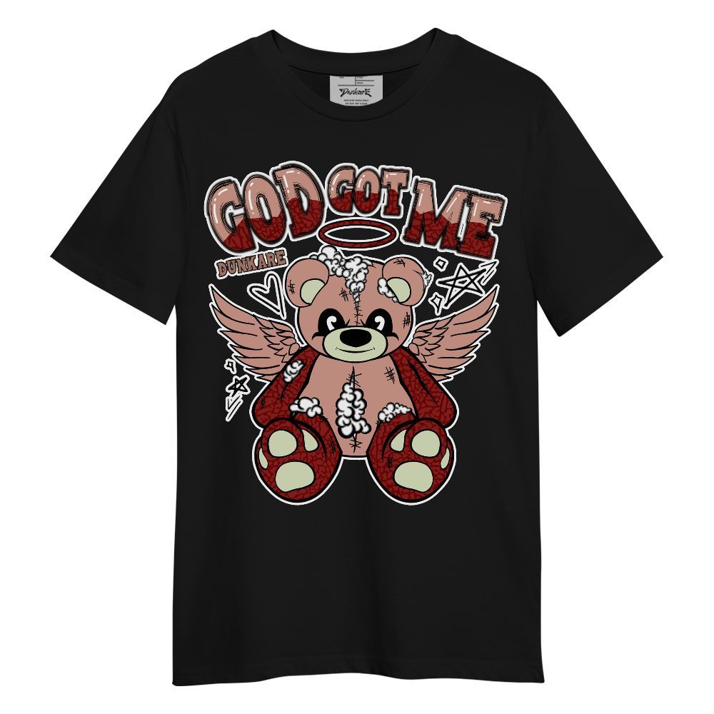 Shirt To Match Valentines Day 3s - Gods Guides Me Bear Unisex Shirt