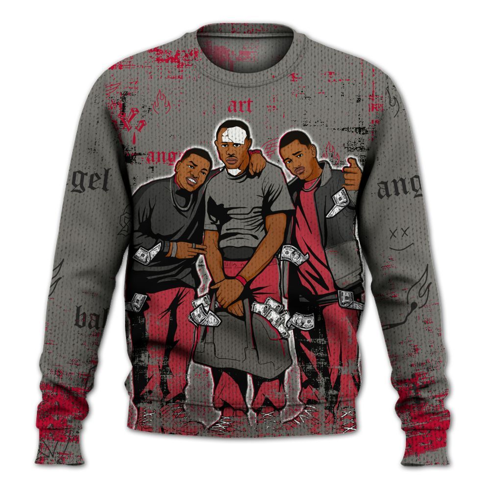 Sweater To Match Shadow 2025 10s Shirt, Paid In Full Money Graphic