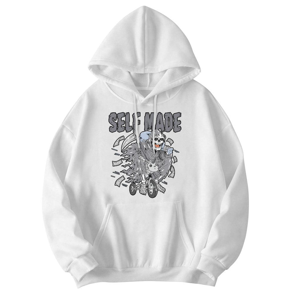 Sweatshirt To Match Low Cement Grey 11s - Self Make Skeleton Graphic