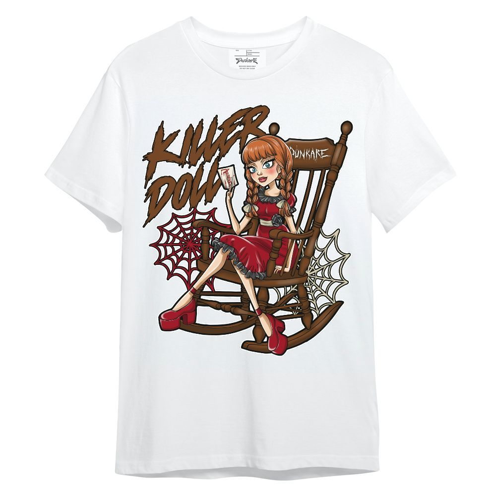 Shirt To Match Archaeo Brown 5s - Killer Doll-A Halloween Unisex Shirt