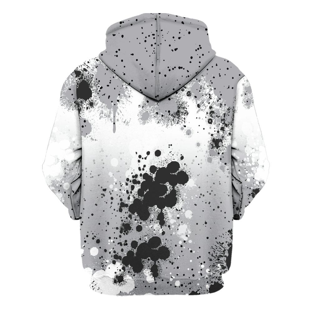 Hoodie To Match White Cement 4s - Trust No One Scary All Over Print