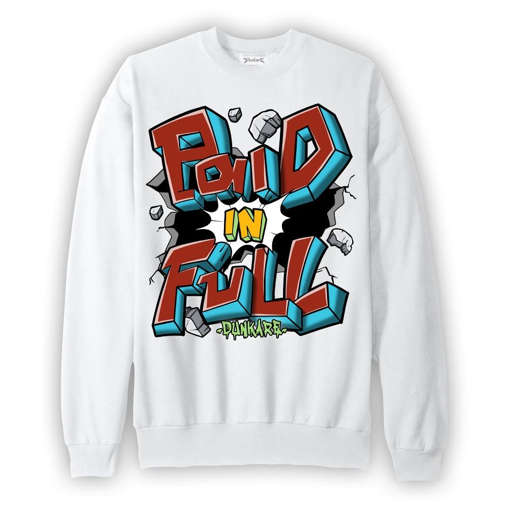 Sweatshirt To match SB Dunk Di'Orr Greenwood Sweatshirt - Paid In Full Graffiti Graphic