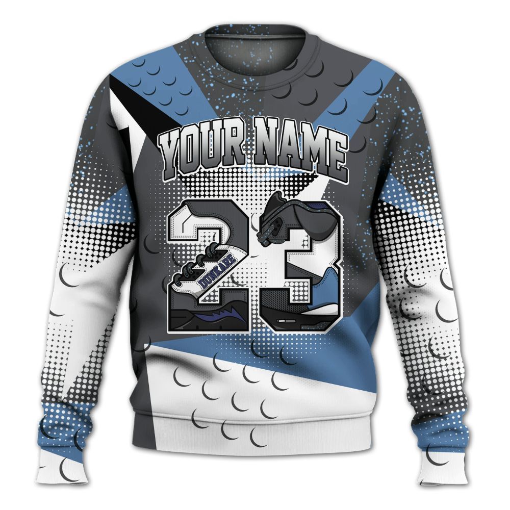 Sweatshirt To Match Air Max 95 Stash - Poly Custom Name Number 23 5s All Over Print