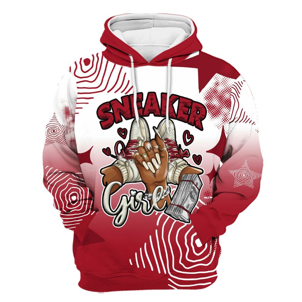 Hoodie To Match 2025 High OG Cinnabar 1s - Sneakerz Girlz Unique Starz All Over Print