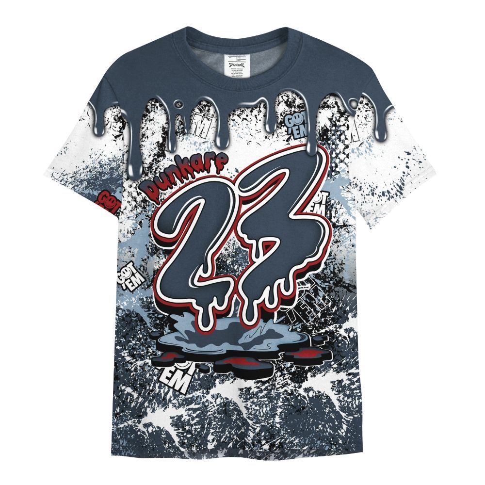 Shirt To Match Retro Olympic 6s - Dripping 23 Drip All Over Print