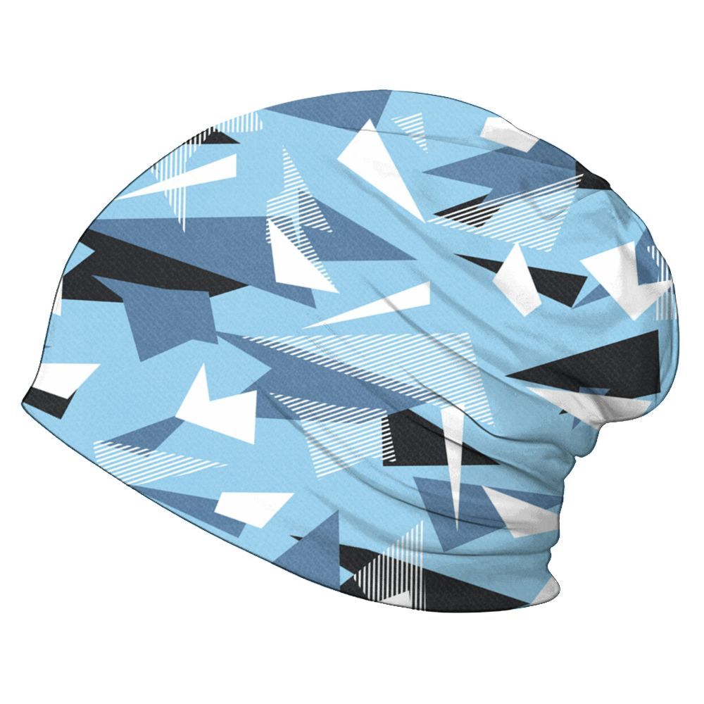 Beanie Hat To Match Legend Blue 11s - Geometric Abstract Graphic