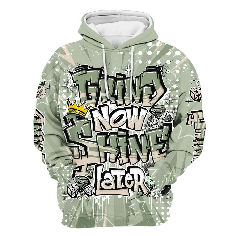 Hoodie To Match Seafoam Sail 4s - Grind2 Shine Later All Over Print