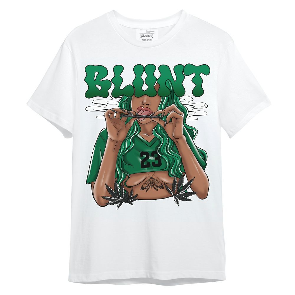 Shirt To Match Mid Lucky Green 1s - Bluntz Unique Unisex Shirt