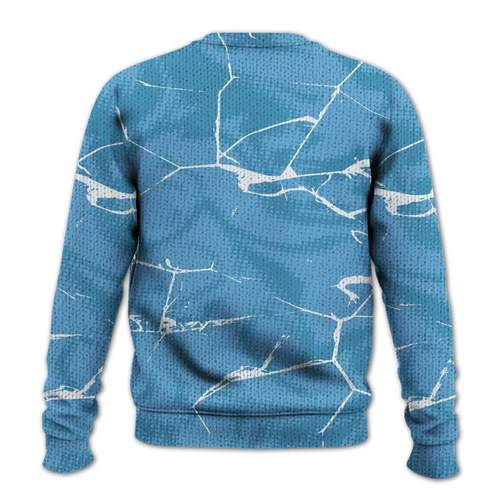 Knitted Sweater To Match SB Dunk Low University Blue - Dislike Us Graphic