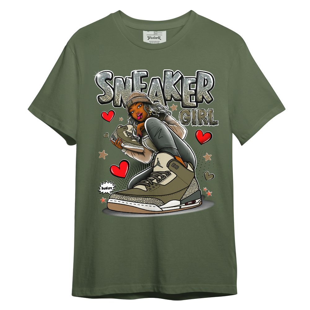 Shirt To Match Retro Family Affair 3s - Sneaker Girl With Shoes Graphic