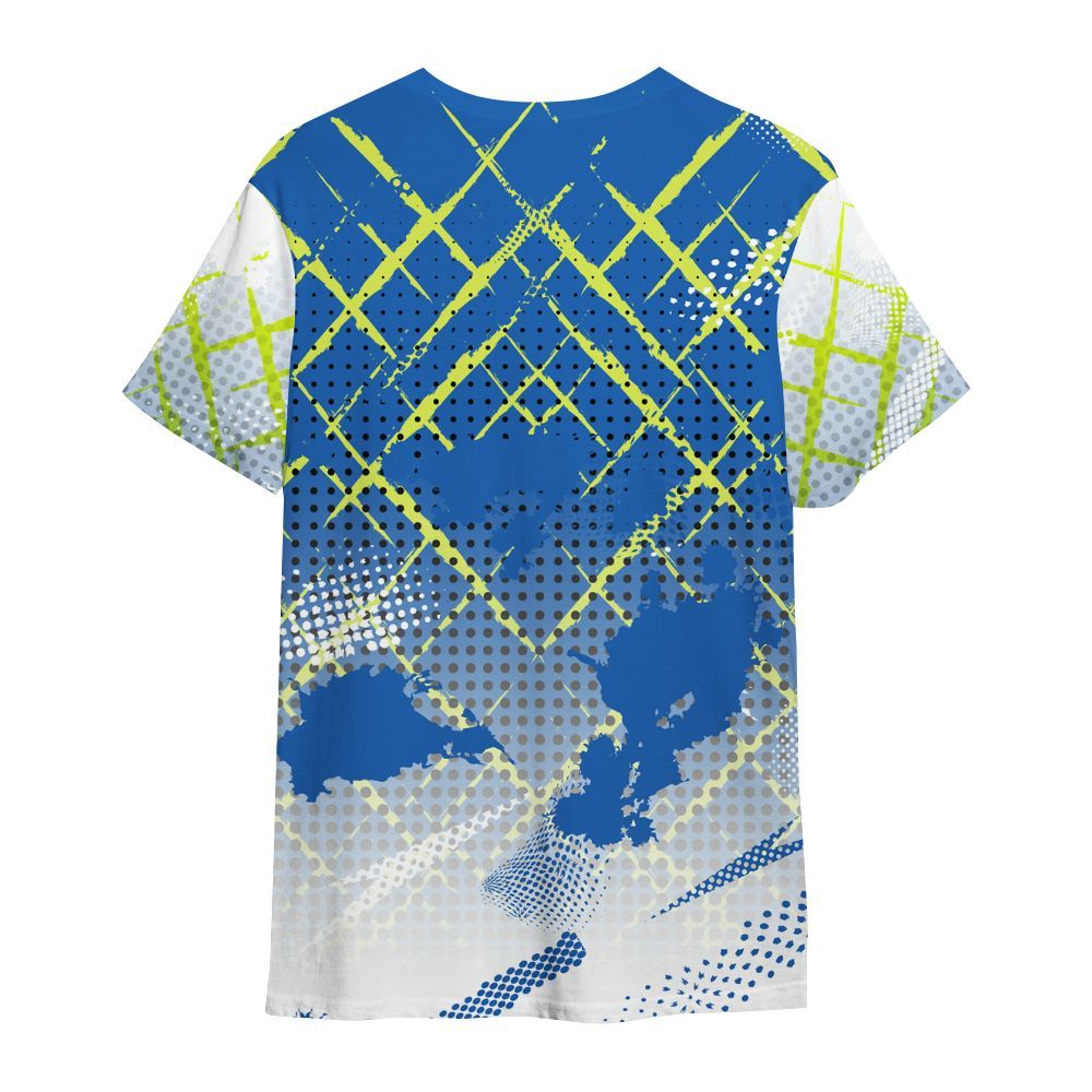 Shirt To Match Griffey Max 1 Varsity Royal - Halftone Stand Business Dripping All Over Print