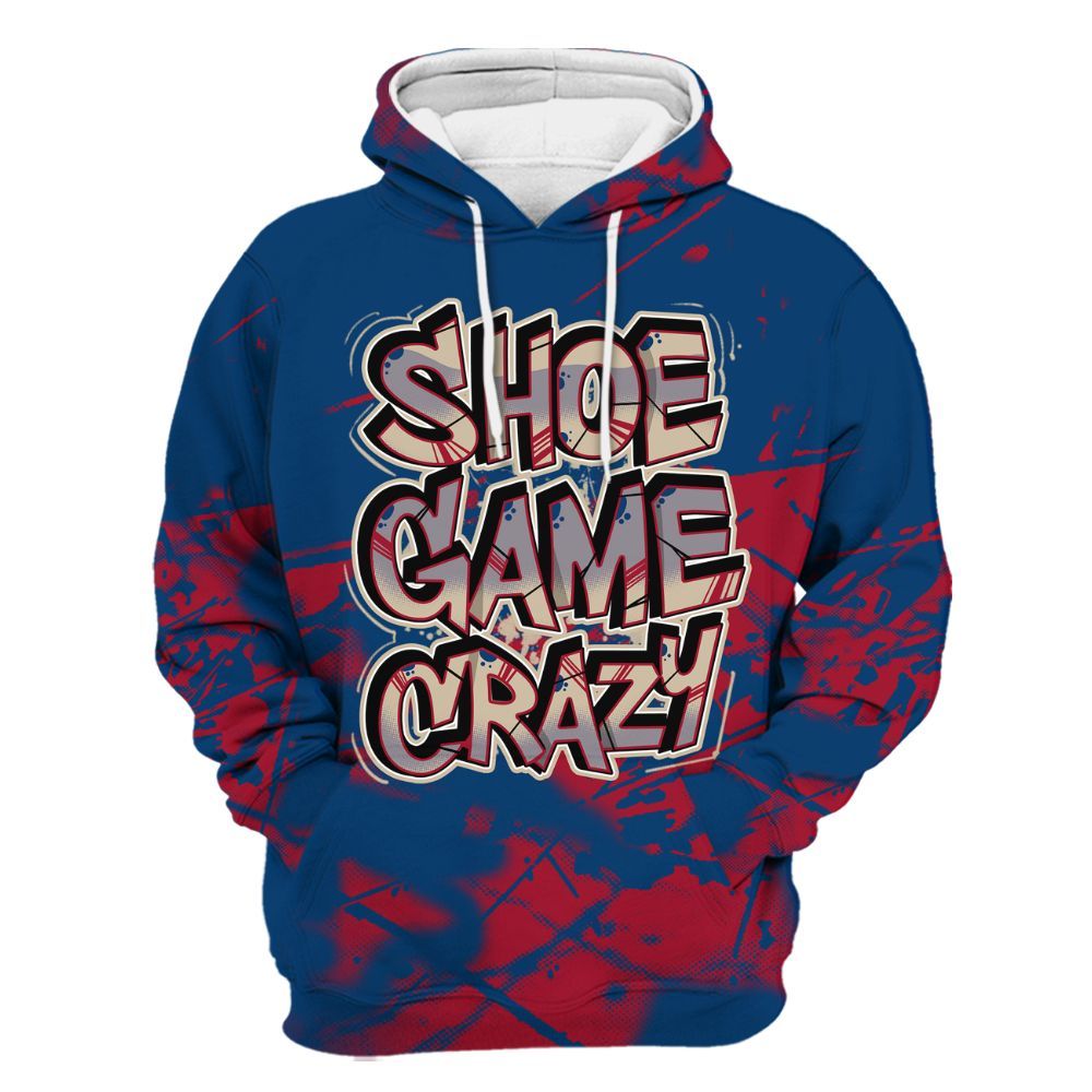 Hoodie To Match Rare Air 4s - Shoe Game Crazy Graphic All Over Print
