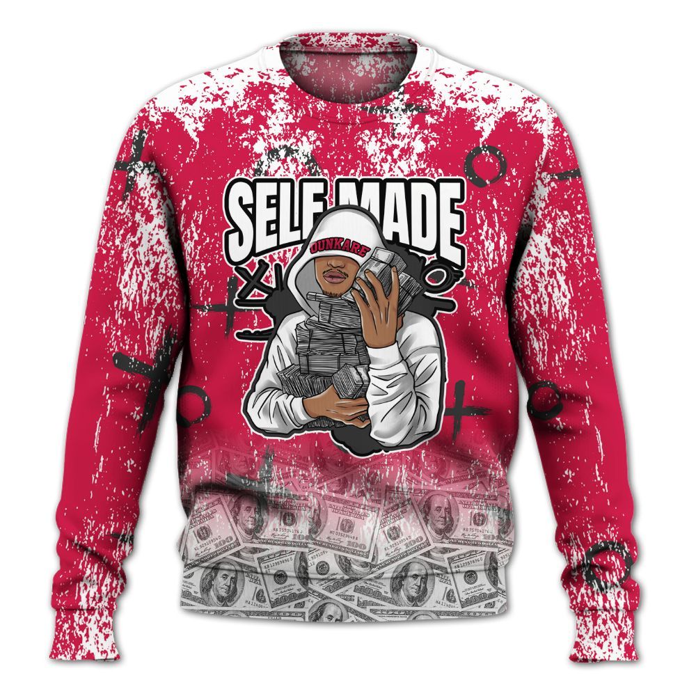 Sweatshirt To Match Black Toe 14s - Selfmade Unique Grunge All Over Print