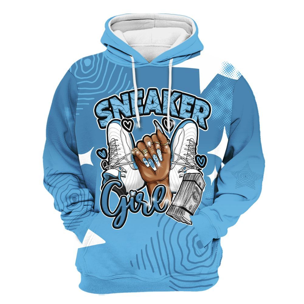 Hoodie To Match Melo 12s - Sneakerz Girlz Unique Starz All Over Print