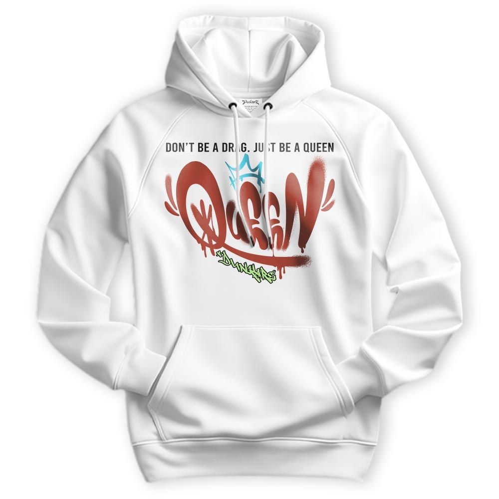Sweatshirt To Match SB Dunk Di'Orr Greenwood Hoodie - Queen Graffiti Hoodie Unisex