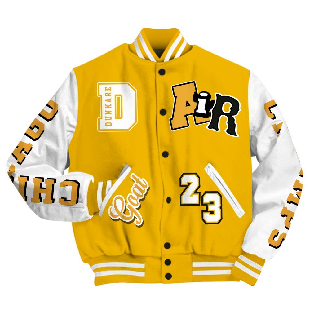 Varsity Jacket To Match Del Sol 13s - AIR Number 23 GOAT All Over Print
