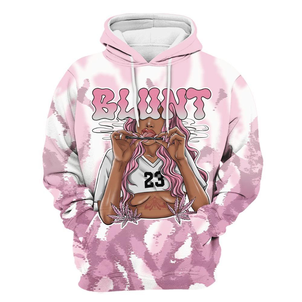 Hoodie To Match Orchid 4s - Bluntz Burnz All Over Print