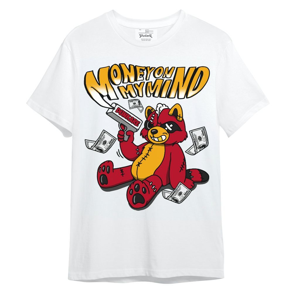 Shirt To Match Cardinal 7s - Money On My Mind Raccoon Unisex Shirt