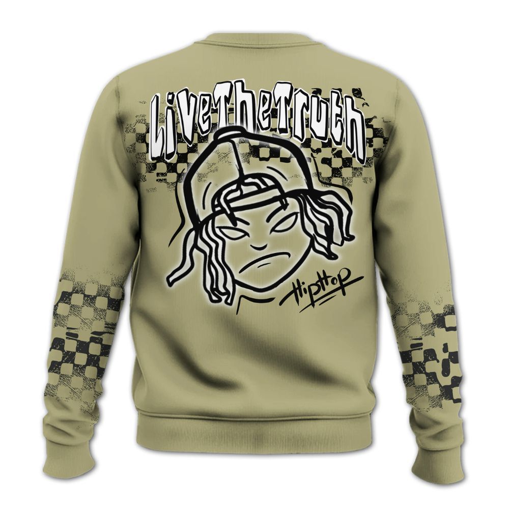 Sweatshirt To Match Dunk Low Suede Olive Aura - Feel Life Street Style All Over Print