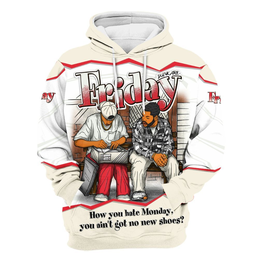 Hoodie To Match Low OG Sail 1s - Friday Movie 90s TV All Over Print