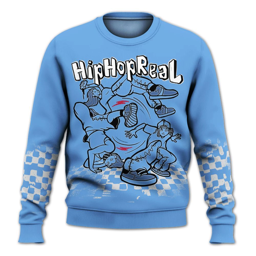Sweatshirt To Match University Blue 6s - Feel Life Street Style All Over Print