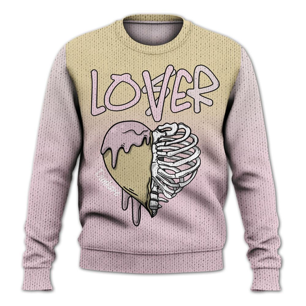 Sweater To Match Denim Iced Carmine 4s - Loser Lover Dripping Graphic