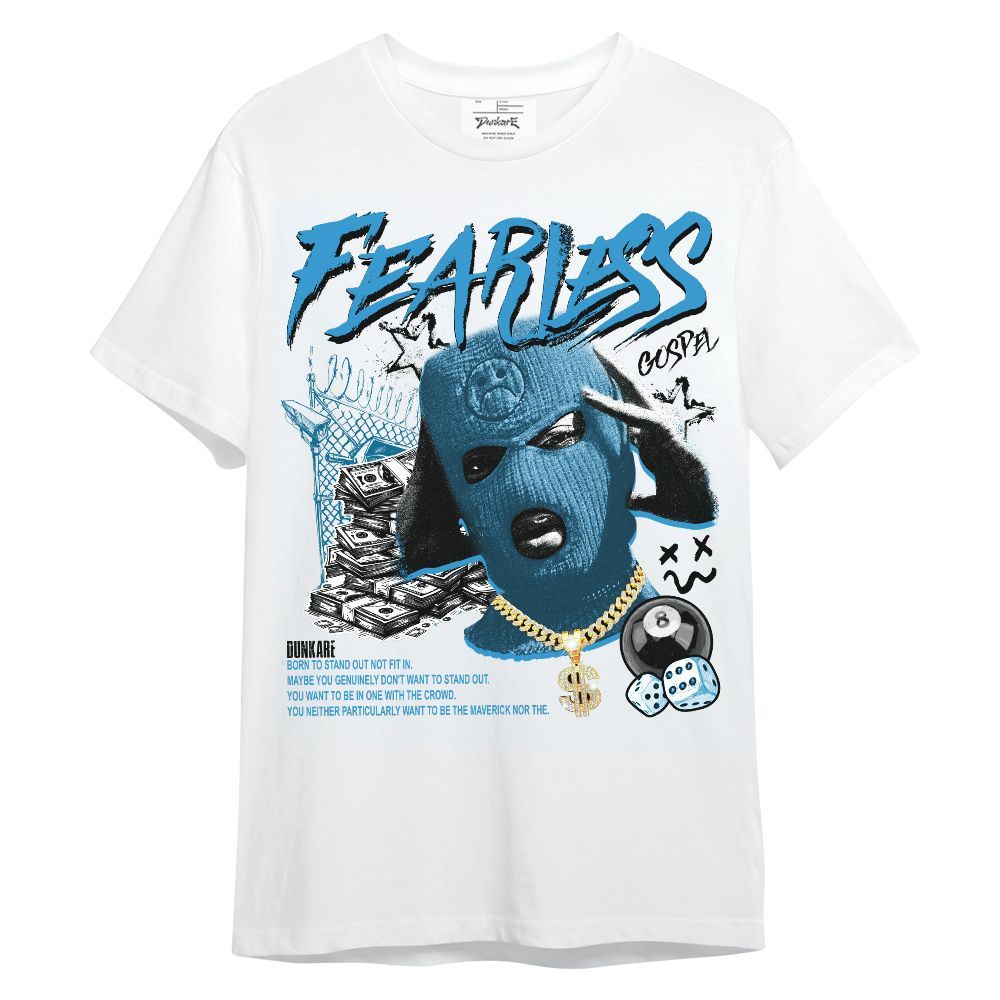 Shirt To Match Powder Blue 9s - Fearless Gospel Streetwear Money Unisex Shirt