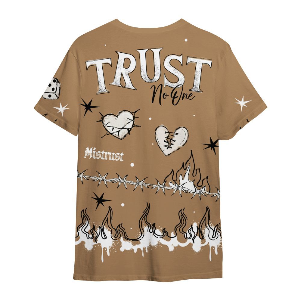 Shirt To Match Kobe 4 Gold Medal - Trust No One Snake-Bite Doodle Crayon All Over Print