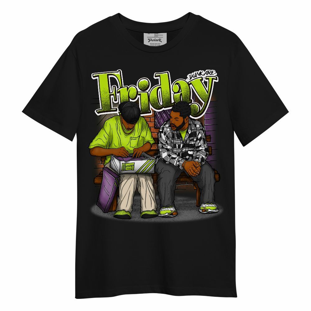 Shirt To Match GS Black Barely Volt 11s - Friday Movie 90s TV Graphic