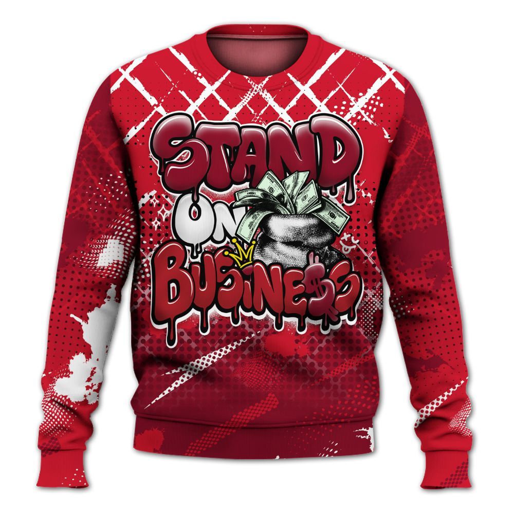 Sweatshirt To Match Air DT Max 96 Love Letter - Halftone Stand Business Drip All Over Print